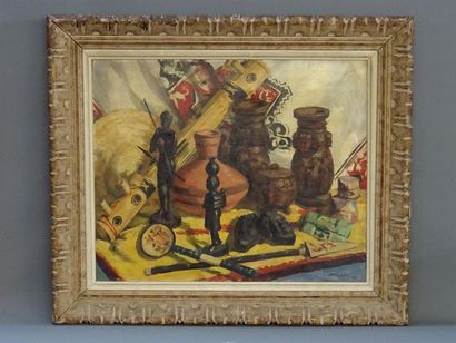 Jean BROUANT
Nature morte aux souvenir de...