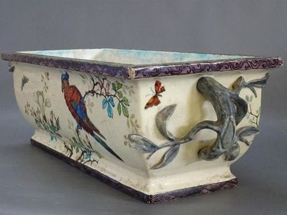 Théodore DECK (1823-1891)
Grande jardinière...