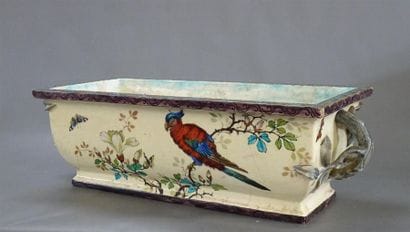 Théodore DECK (1823-1891)
Grande jardinière...