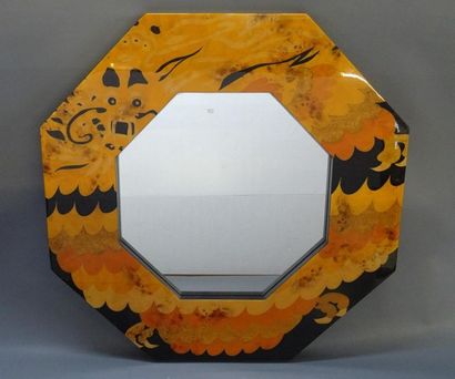 Jean Claude MAHEY (XXe)
Miroir octogonal...