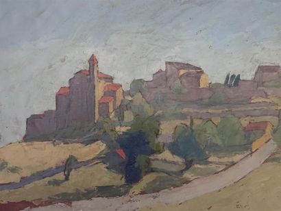 Maurice LE SCOUEZEC (1881-1940) - 
Paysage:...