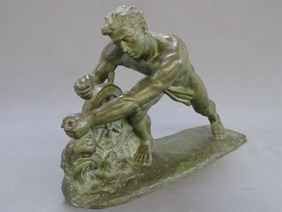 G. GORI (actif 1900/1920)
Homme à la barre
Epreuve...