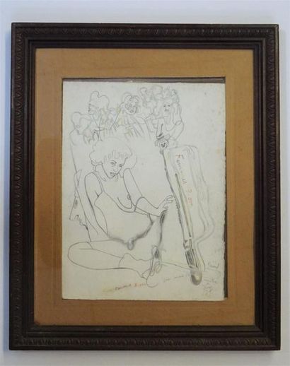 Gérard GUYOMARD (1936)
Femmes 3000
Crayon...