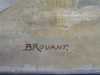 Jean BROUANT
Personnages au champ. 
Huile...
