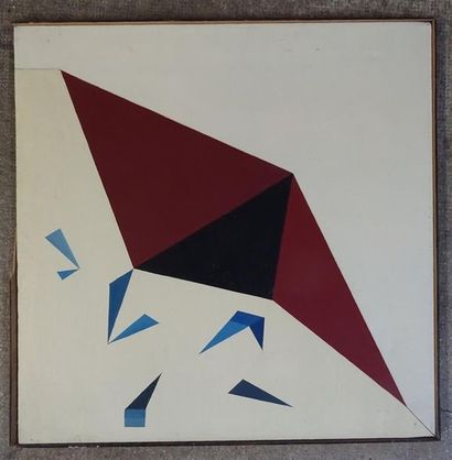 Lidia MAZURKIEWICZ (XX°)
PRZESTRZEN II 81
huile...