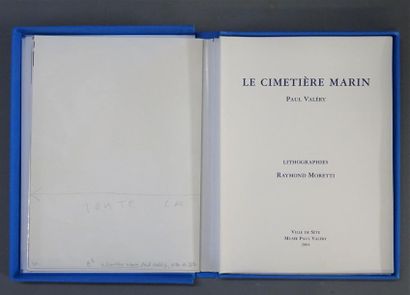 Paul Valéry
Le cimetière marin 
Lithographies...