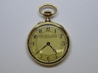 H. MOSER et Cie: 
Montre de col vers 1900,...