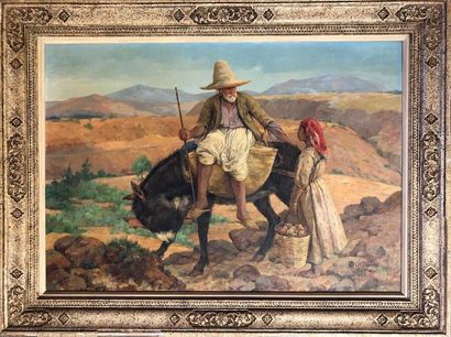 Émile DECKERS (1885-1968)
Jeune fille et...