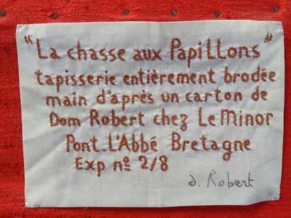 DOM ROBERT (1907-1997), d'après.
La Chasse...