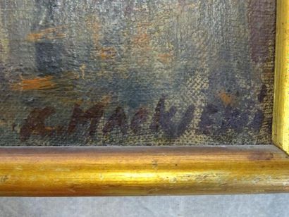 Konstanty MACKIEWICZ (1894-1985)
Cathédrale.
huile...