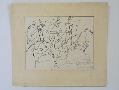 GEN PAUL (1895-1975)
Les Cavaliers.
Dessin...