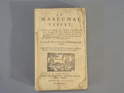 N. BEAUREGARD 
Le Maréchal expert , agrementé...