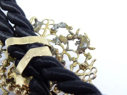Collier dit Croix de Rouen en or, ornée de...