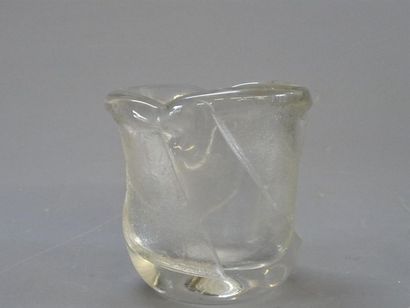 DAUM Nancy France
Vase en cristal dégagé...