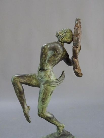 Désiré GRISARD (1872-?) d'après
Femme à l'éventail...