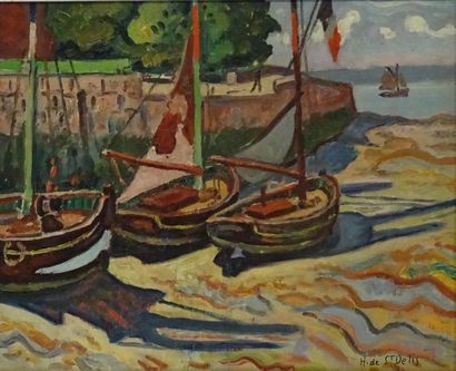 Henri Liénard DE SAINT-DELIS (1878-1949)
Bateaux...