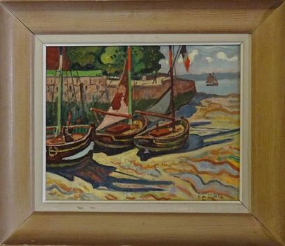 Henri Liénard DE SAINT-DELIS (1878-1949)
Bateaux...