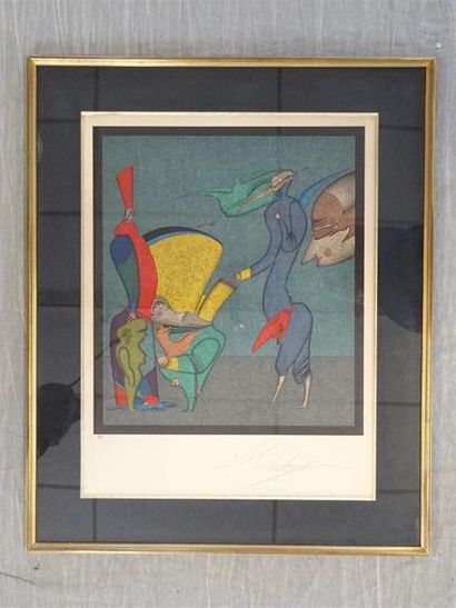 Mikhail CHEMIAKIN (1943)
lithographie en...