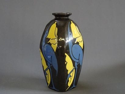 Simone LARRIEU (1912-1996)
Grand vase en...
