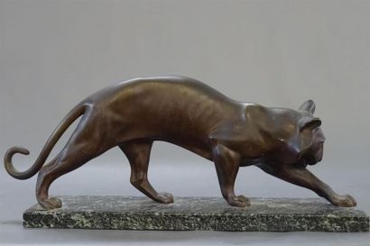 Georges LAVROFF (1895 -1991)
Tigre se léchant...