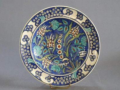 Emile DECOEUR (1876-1953)
Grand plat creux,...