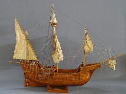 Maquette de voilier
L: 90 cm.
H: 75 cm