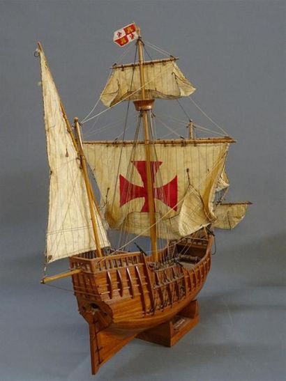 Maquette de voilier
L: 90 cm.
H: 75 cm