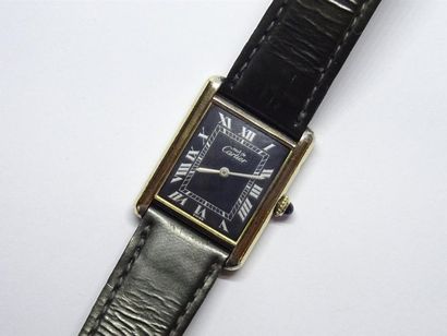 CARTIER Montre de dame Tank, Must, cadran...