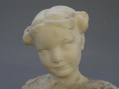 Max BLONDAT (1872-1926)
Buste de fillette,...