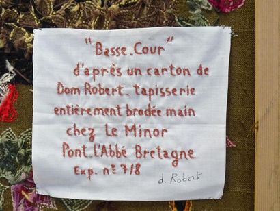 DOM ROBERT (1907-1997), d'après.
