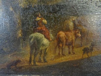 Ecole italienne XVIIIeme siècle 
Paysages...