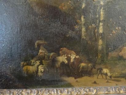 Ecole italienne XVIIIeme siècle 
Paysages...