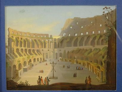DE FILIPPI (milieu XIXe) - 
Vues de Rome
Ensemble...