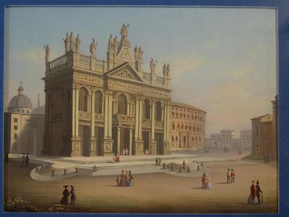 DE FILIPPI (milieu XIXe) - 
Vues de Rome
Ensemble...
