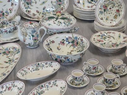GIEN Service de table en faience modèle ROUEN...