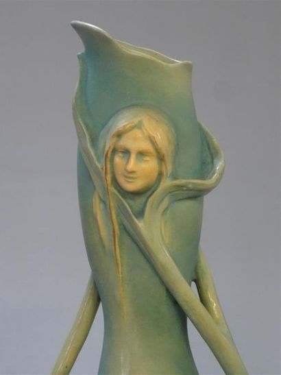 Bernard BLOCH (1836-1909)
Paire de vases...