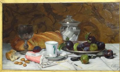 Ernest Victor HAREUX (1847-1909) - 
Paire...