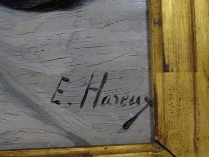 Ernest Victor HAREUX (1847-1909) - 
Paire...
