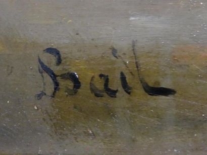 Antoine Jean BAIL (1830-1918) -
Scène d'interieur
Huile...