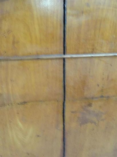 Pupitre cartonnier, en placage d'acajou
XIX°...