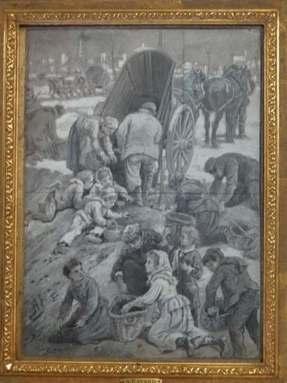 Emile Antoine BAYARD (1837-1891)
Scènes de...
