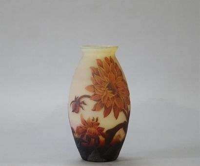 MULLER Frères
Vase en verre multicouches...