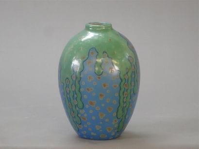 REVERNAY (1896 - 1930) Manufacture de Digoin
Vase...