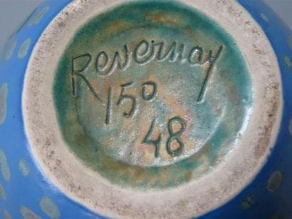 REVERNAY (1896 - 1930) Manufacture de Digoin
Vase...