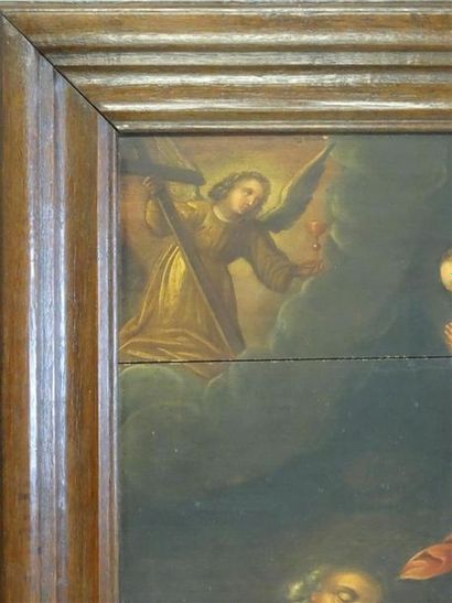 Ecole italienne fin XVII°
Jésus au Mont des...