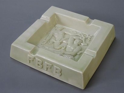René BUTHAUD (1886-1986)
Cendrier carré en...