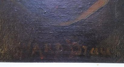 Henri C. RENARD-BRAULT (1859-?)
Le Guitariste.
huile...