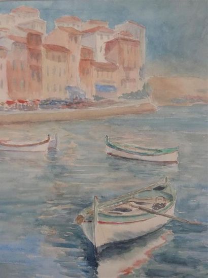 Maurice Adolphe REQUIEM (1889-?)
Bord de...