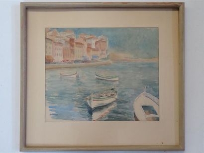 Maurice Adolphe REQUIEM (1889-?)
Bord de...