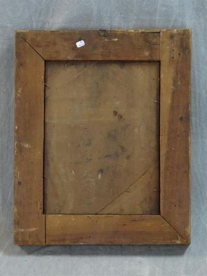 Ecole allemande XIXe : Portrait d'homme,...